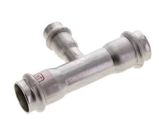Tee Press Fitting - 15mm & 22mm Persmof - RVS