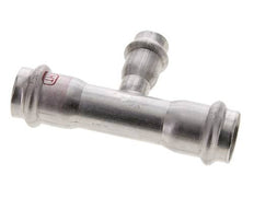 Tee Press Fitting - 15mm & 22mm Persmof - RVS