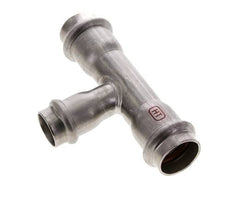 Tee Press Fitting - 18mm & 22mm Persmof - RVS