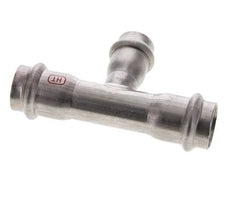 Tee Press Fitting - 18mm & 22mm Persmof - RVS