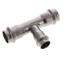 Tee Press Fitting - 18mm & 22mm Persmof - RVS