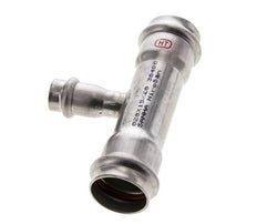 Tee Press Fitting - 15mm & 28mm Persmof - RVS
