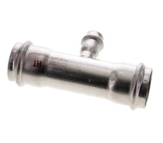 Tee Press Fitting - 15mm & 35mm Persmof - RVS
