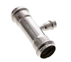 Tee Press Fitting - 15mm & 35mm Persmof - RVS