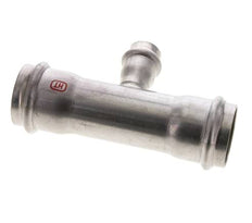 Tee Press Fitting - 18mm & 35mm Persmof - RVS