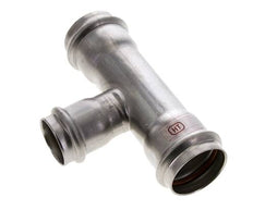 Tee Press Fitting - 28mm & 35mm Persmof - RVS