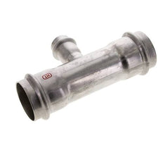 Tee Press Fitting - 22mm & 42mm Persmof - RVS