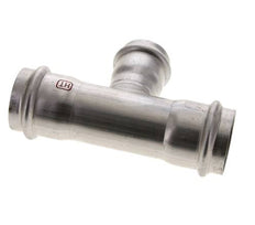 Tee Press Fitting - 35mm & 42mm Persmof - RVS