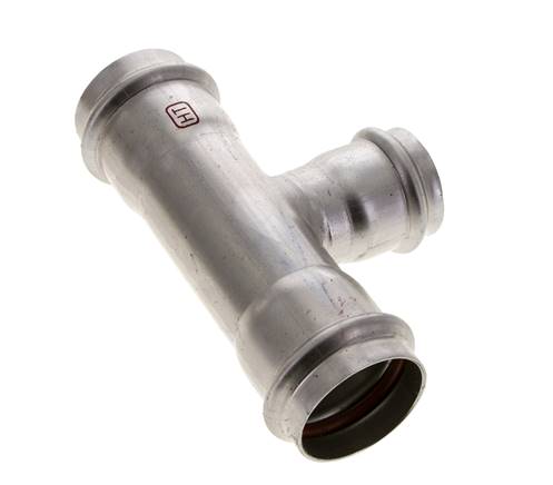 Tee Press Fitting - 35mm & 42mm Persmof - RVS