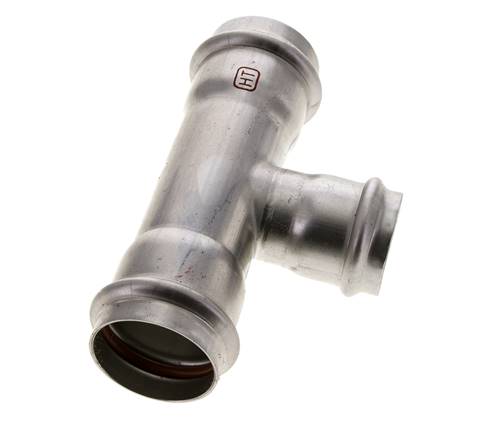 Tee Press Fitting - 35mm & 42mm Persmof - RVS