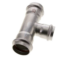 Tee Press Fitting - 35mm & 42mm Persmof - RVS