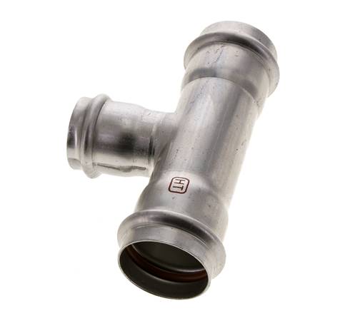 Tee Press Fitting - 35mm & 42mm Persmof - RVS