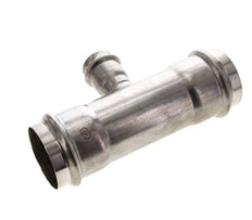 Tee Press Fitting - 28mm & 54mm Persmof - RVS