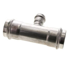 Tee Press Fitting - 28mm & 54mm Persmof - RVS