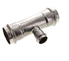 Tee Press Fitting - 28mm & 54mm Persmof - RVS