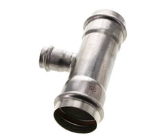 Tee Press Fitting - 28mm & 54mm Persmof - RVS