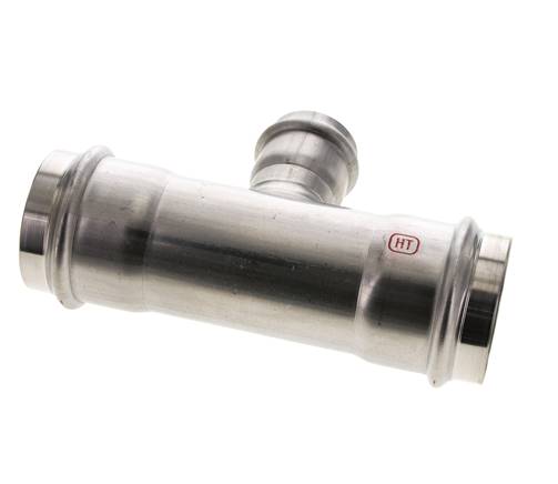 Tee Press Fitting - 35mm & 54mm Persmof - RVS