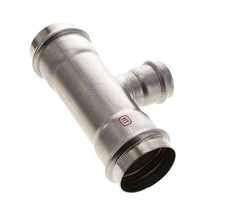 Tee Press Fitting - 35mm & 54mm Persmof - RVS