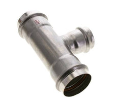 Tee Press Fitting - 42mm & 54mm Persmof - RVS