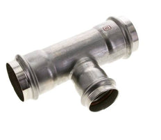 Tee Press Fitting - 42mm & 54mm Persmof - RVS