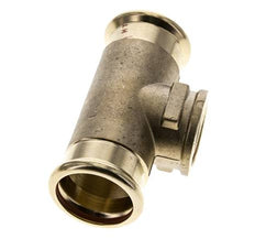 Tee Press Fitting - 35mm & Rp 1'' Persmof - Koperlegering
