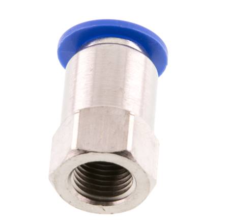 12mm x G1/4'' Messing/PA 66 Insteekfitting Binnendraad NBR [2 Stuks]