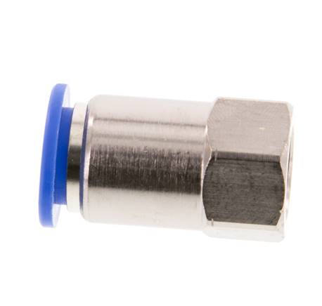 12mm x G1/4'' Messing/PA 66 Insteekfitting Binnendraad NBR [2 Stuks]