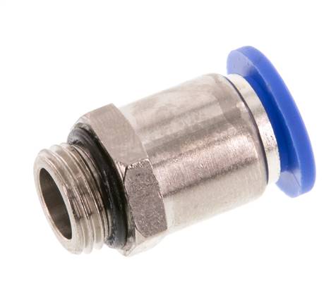 10mm x G1/4'' Messing/PA 66 Insteekfitting Buitendraad NBR [2 Stuks]