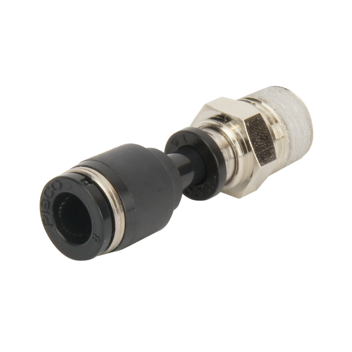 10x4mm Rechte Steelkoppeling [10 Stuks]