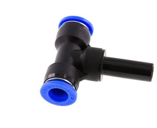 12mm x 12mm T-koppeling PBT Insteekfitting Plug NBR [2 Stuks]
