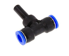 12mm x 12mm T-koppeling PBT Insteekfitting Plug NBR [2 Stuks]