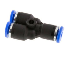3mm Y-koppeling PA 66 Insteekfitting NBR [2 Stuks]