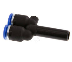 6mm x 8mm Y-koppeling PA 66 Insteekfitting Plug NBR [2 Stuks]