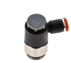 L-stuk Regelventiel 8 mm - G1/2'' Regeling-in Messing/Nylon Borgmoer