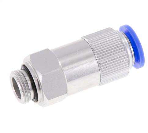 12mm & G3/8'' Regeling-In Aluminium Terugslagklep Insteekkoppeling Buitendraad 0.2-10 bar