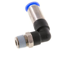 8mm & R1/4'' Zelfsluitende L-insteekkoppeling Vernikkeld messing/PBT buitendraad 0-10 bar
