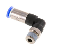 8mm & R1/4'' Zelfsluitende L-insteekkoppeling Vernikkeld messing/PBT buitendraad 0-10 bar