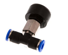 Manometer Recht 6 mm 0-10 bar