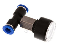 Manometer Recht 6 mm 0-16 bar