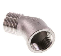 Rp 3/4'' x R 3/4'' F/M RVS L-Fitting 45graden 16 Bar
