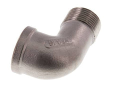 1'' NPT x 1'' NPT F/M RVS L-Fitting 90graden 16 Bar