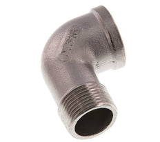 1'' NPT x 1'' NPT F/M RVS L-Fitting 90graden 16 Bar