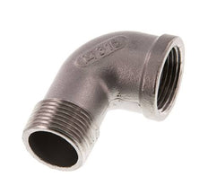 1'' NPT x 1'' NPT F/M RVS L-Fitting 90graden 16 Bar
