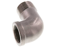 1'' NPT x 1'' NPT F/M RVS L-Fitting 90graden 16 Bar
