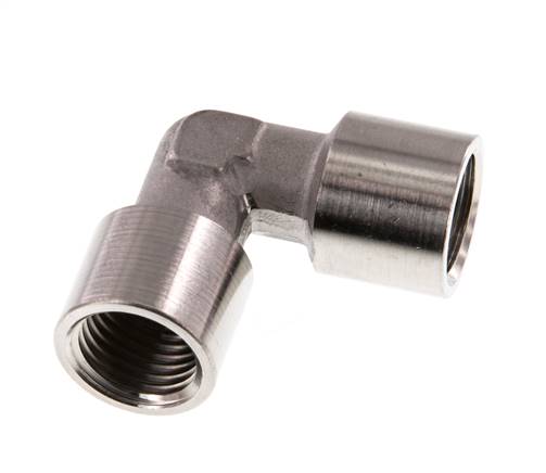 G 1/4'' RVS L-Fitting 90graden 150 Bar