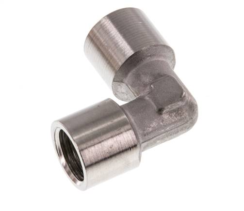 G 1/4'' RVS L-Fitting 90graden 150 Bar