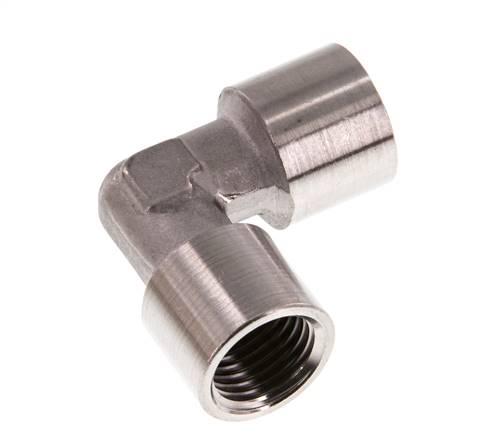 G 1/4'' RVS L-Fitting 90graden 150 Bar
