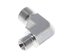 90° L-Koppeling Reducerende Fitting G3/8 '' X G1/2 '' Hoge Druk Staal 60° Conus 325bar Hydrauliek