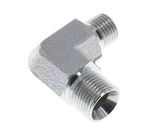 90° L-Koppeling Reducerende Fitting G3/8 '' X G1/2 '' Hoge Druk Staal 60° Conus 325bar Hydrauliek
