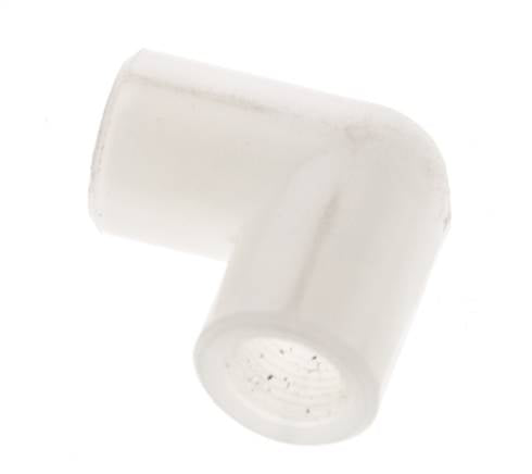90° L-Koppeling G1/8'' Binnendraad PVDF 10bar FDA